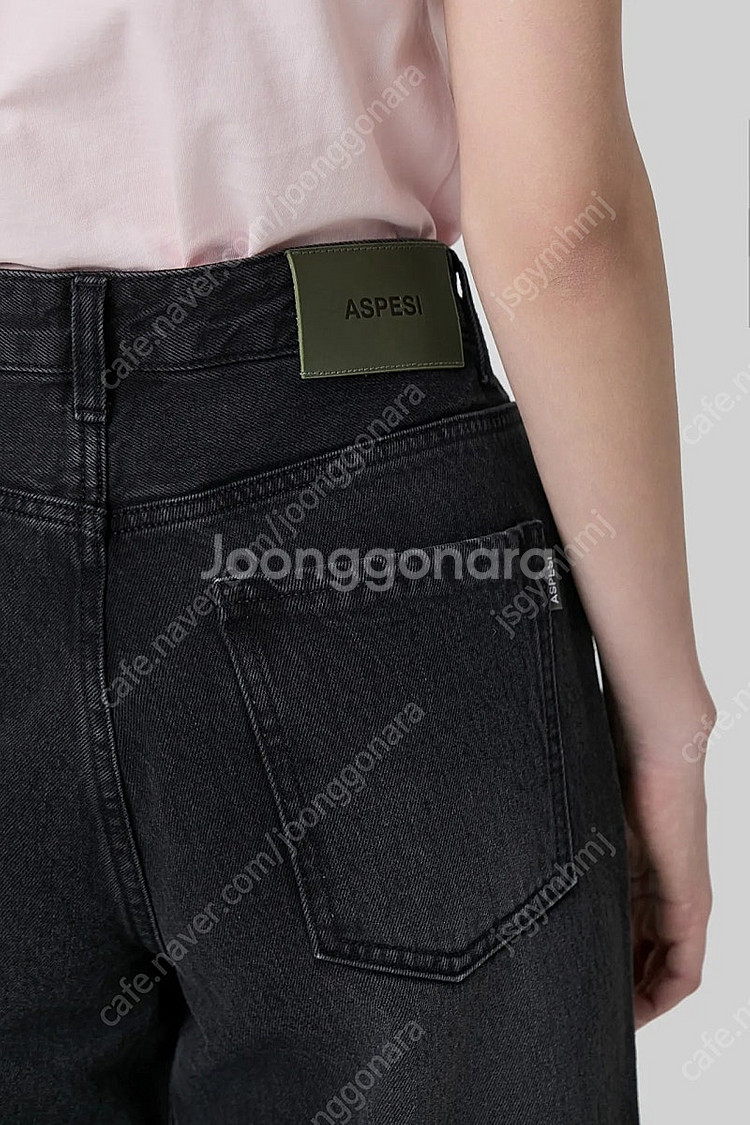 한섬 아스페시 루즈핏 데님 팬츠--1
