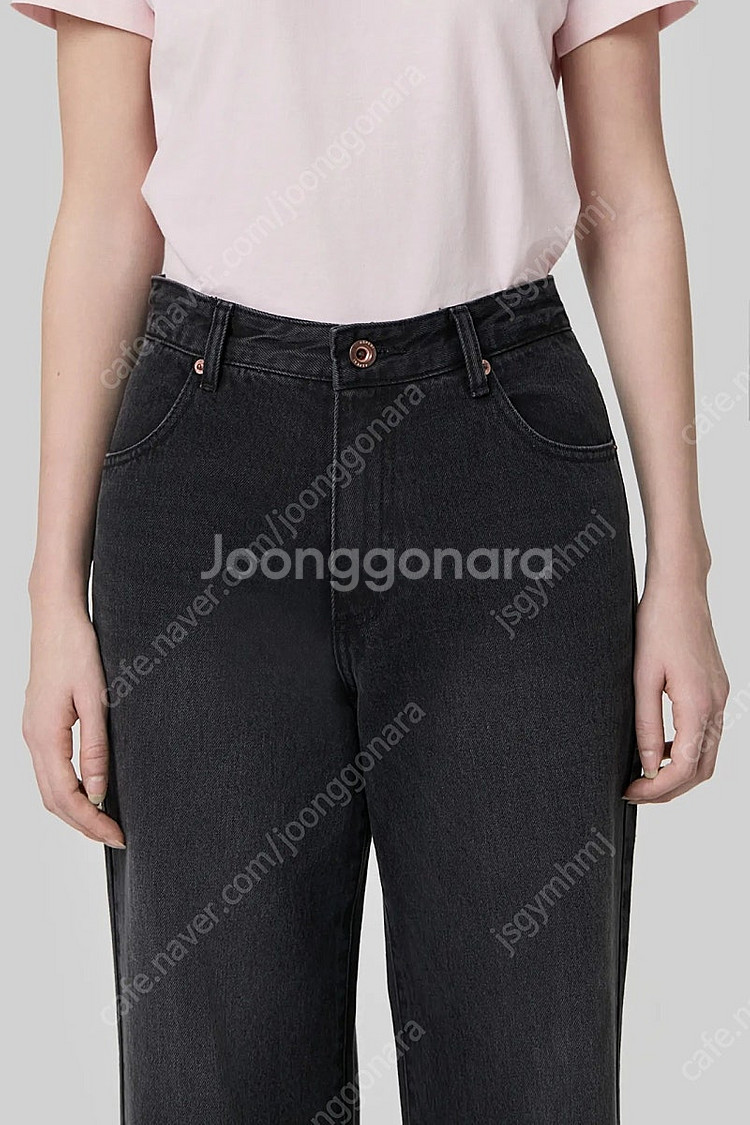 한섬 아스페시 루즈핏 데님 팬츠--2