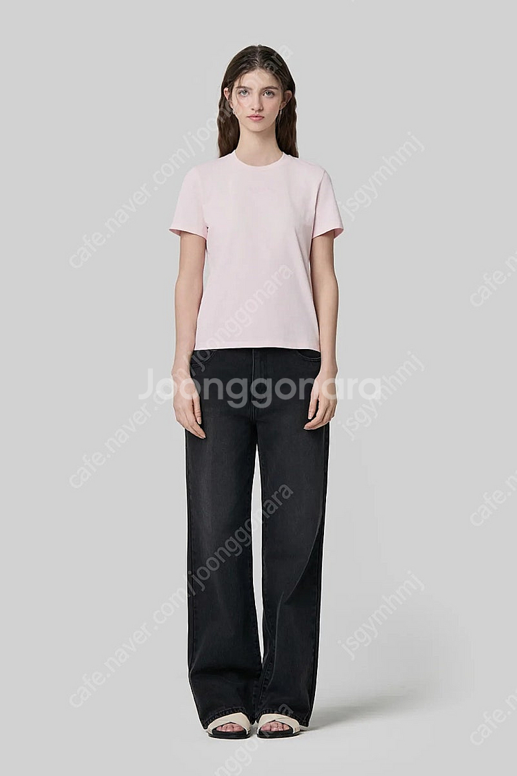 한섬 아스페시 루즈핏 데님 팬츠--3