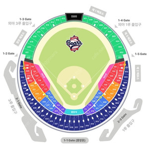 7월 22일(화) 두산베어스 vs 한화이글스 3루 외야