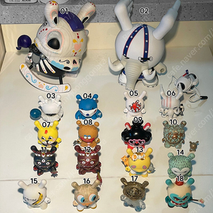 더니(Dunny) 키드로봇 피규어 팝니다.(가격다운)