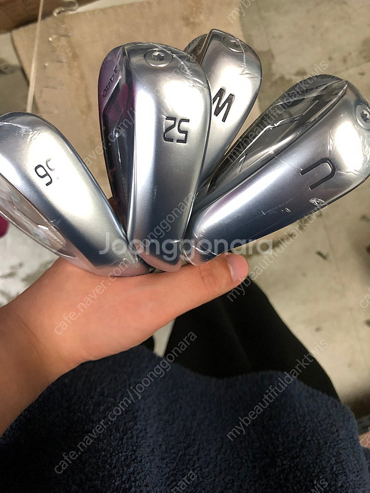 핑 G440 8개 아이언 경량스틸 R 새상품--4