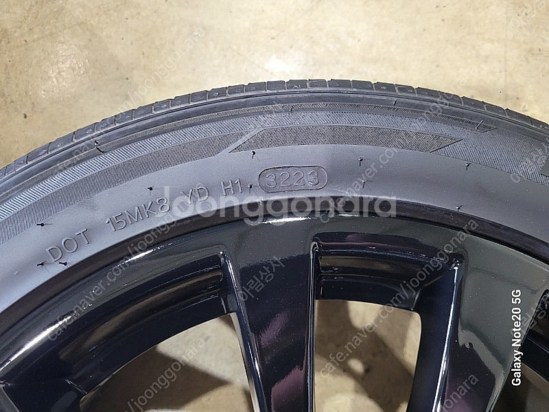 (판매) 포터 BMW 320D 17인치 휠타이어 포터2--5