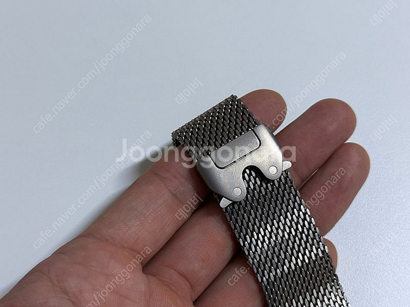 애플워치 정품 티타늄 밀레니즈 루프 M 44/45/49...--4