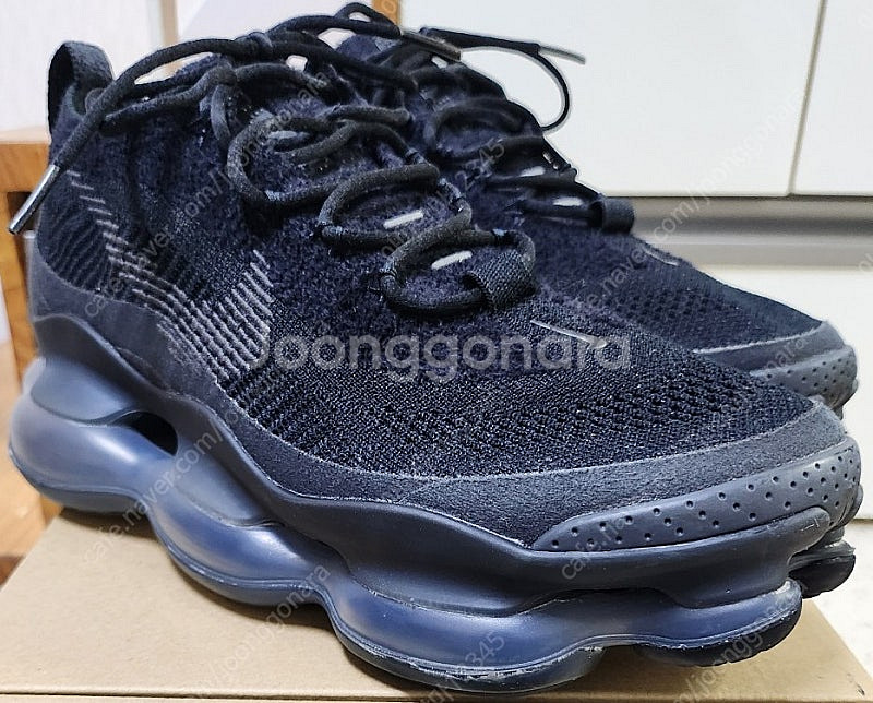 [급처분/최종가/90,000원] 나이키 에어 맥스 스콜피온 플라이니트 블랙 & 그레이 270mm DJ 4701 00...--4