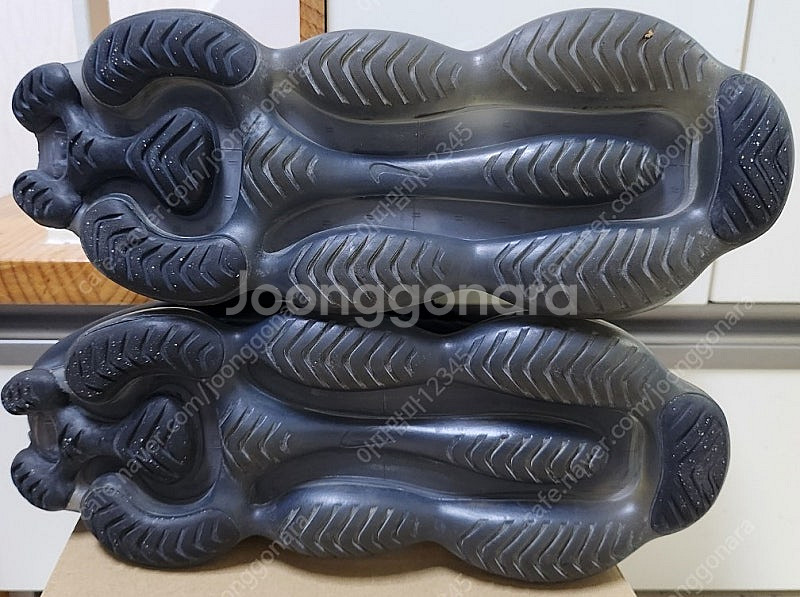 [급처분/최종가/90,000원] 나이키 에어 맥스 스콜피온 플라이니트 블랙 & 그레이 270mm DJ 4701 00...--6