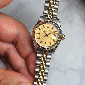 [정품] 롤렉스 여성용 데이저스트 샴페인골드 콤비 클래식 (Rolex Datejust Gold Two-Tone Women's)