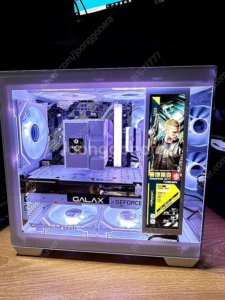 데스크탑 PC 컴퓨터 팝니다. 게이밍·영상편집·화이트--2