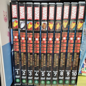 아이언맨 영어 DVD