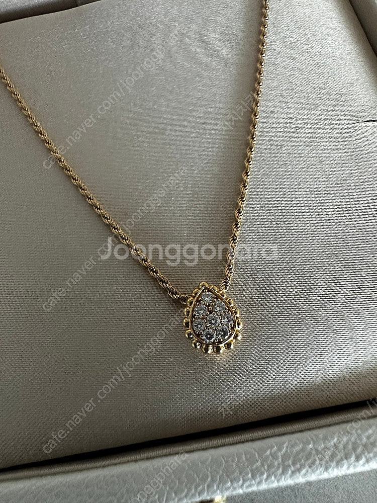 매장429만)부쉐론 쎄뻥 보헴 목걸이 xs 옐골--2