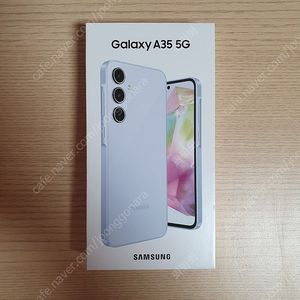 [미개봉 자급제] 갤럭시A35 128gb 어썸 아이스블루 팝니다