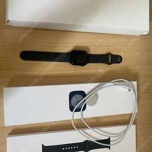 애플워치8 41mm gps 미드나이트