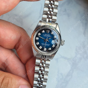 [정품] 롤렉스 여성용 데이저스트 블루 비네타 10P 다이아몬드 다이얼 (Rolex Women's Datejust 10P Diamond Dial)