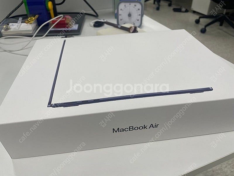 미개봉) 맥북에어 M4 13인치 512GB 미드나이트 ...--1