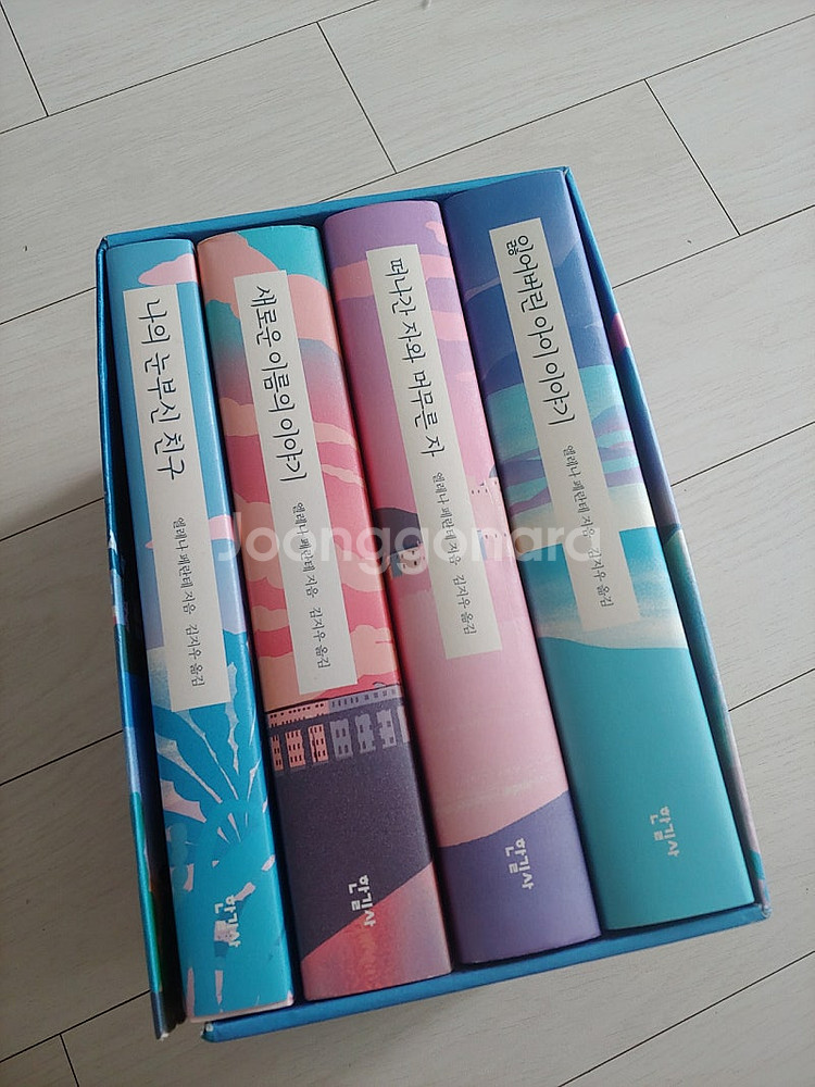 엘레나 페란테 나폴리 4부작 나의 눈부신 친구 등 4권...--0