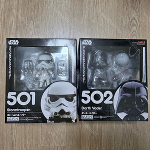 굿스마일컴퍼니 스타워즈 501 스톰트루퍼, 502 다스베이더