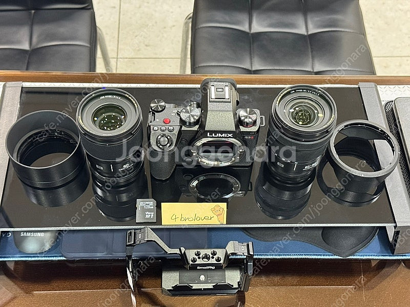파나소닉 새것같은 s5m2 렌즈킷. 듀얼충전기+추가정품...--2