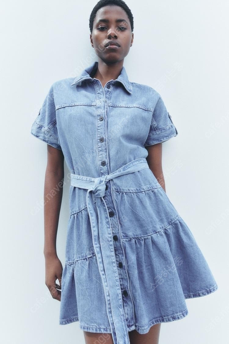 zara 자라 데님 미니 원피스 ZW COLLECTION 새상품 이미지