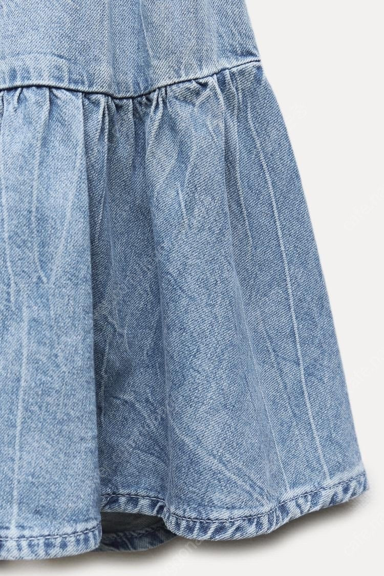 zara 자라 데님 미니 원피스 ZW COLLECTION 새상품 이미지