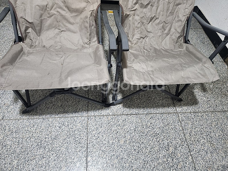 스노우라인 하이릴렉스 캠핑체어 두개일괄--2