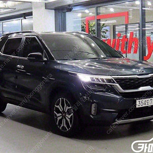 수원중고차 셀토스 디젤 1.6 2WD 노블레스 2020 년식 회색 문제 없는 중고차