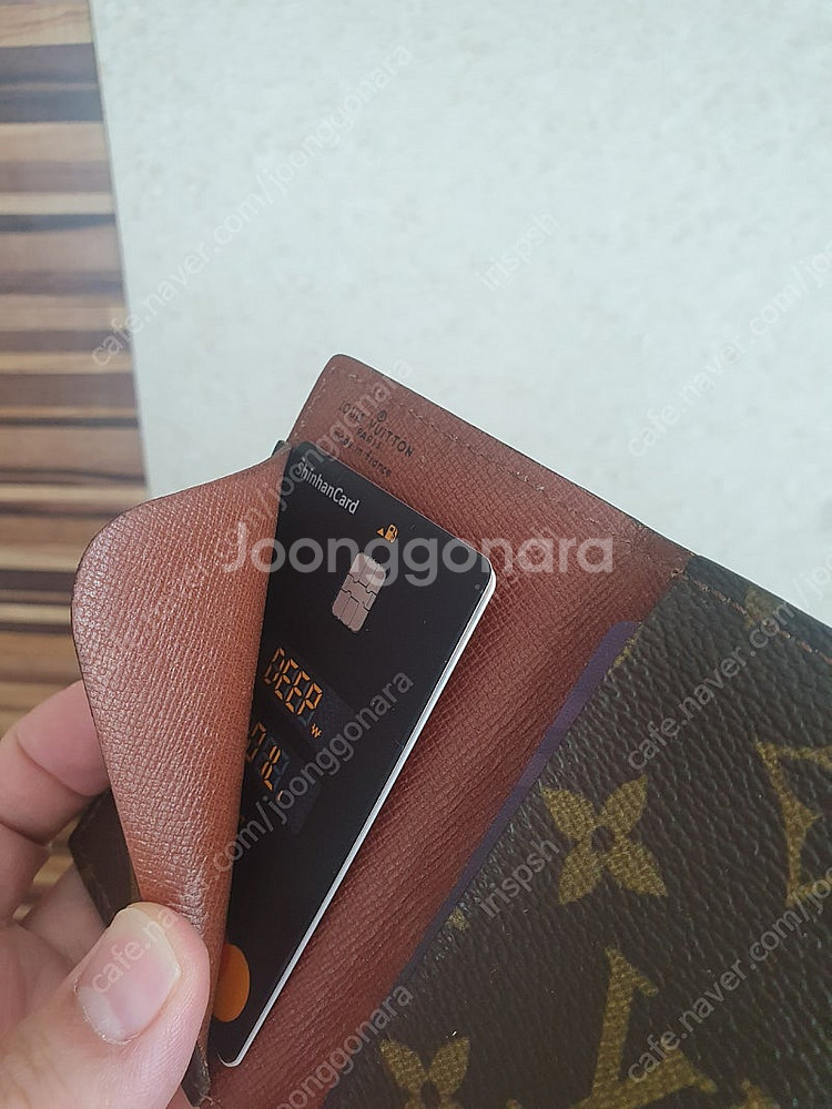 정품 루이비통 모노그램 카드지갑(상태좋음)--8