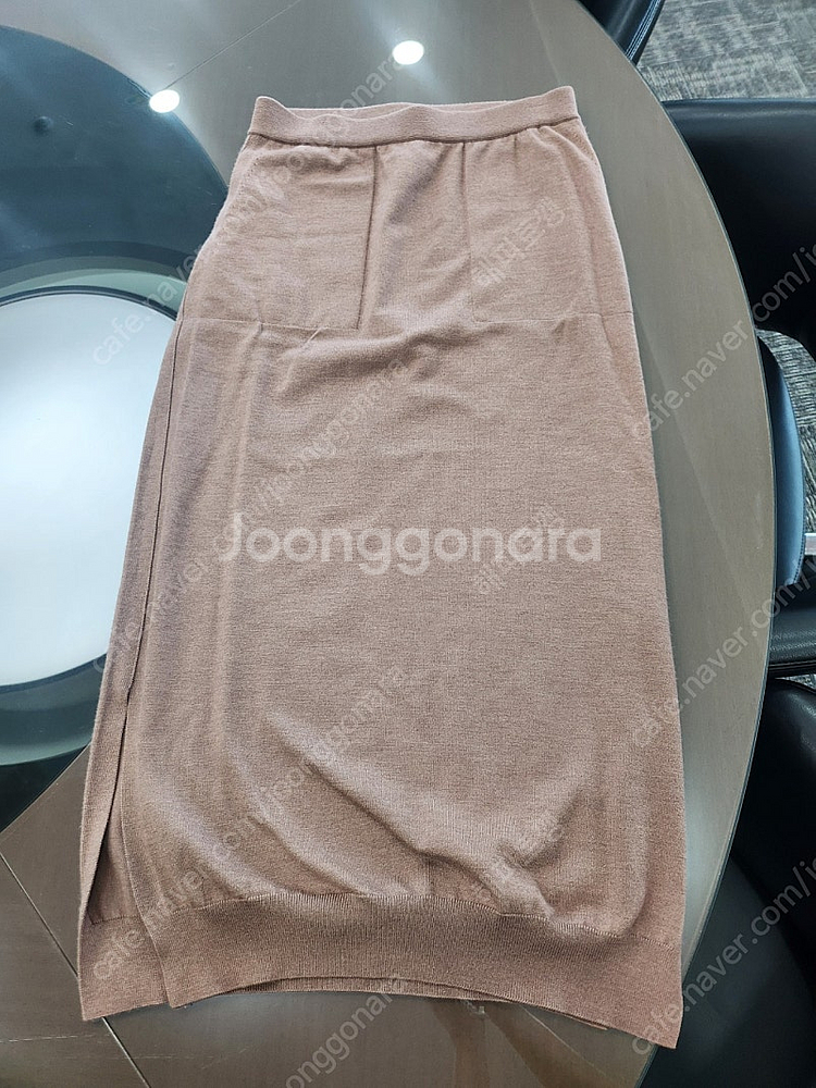 더캐시미어 니트 스커트--0