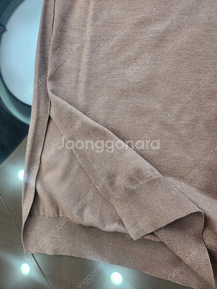 더캐시미어 니트 스커트--2