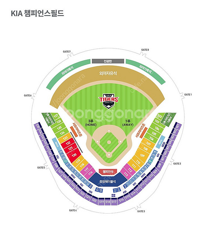 7월 22일 화요일 기아 Vs LG 3루 K5 2/4연...--0