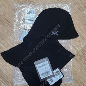 아크테릭스 로 라이트웨이트 바라클라바 블랙 L-XL 새제품