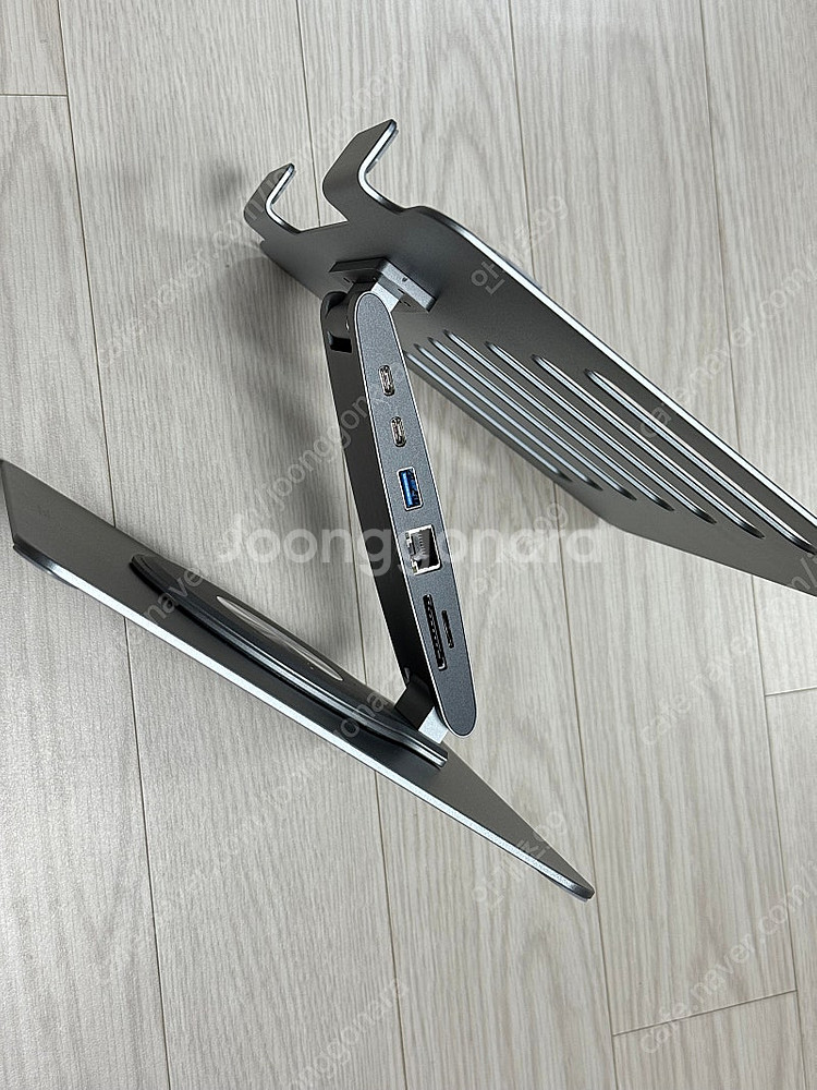 카멜 11 in 1 노트북 거치대 멀티허브 360도 회...--2