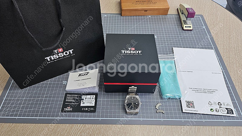 티쏘 prx 쿼츠 40mm 블랙--3