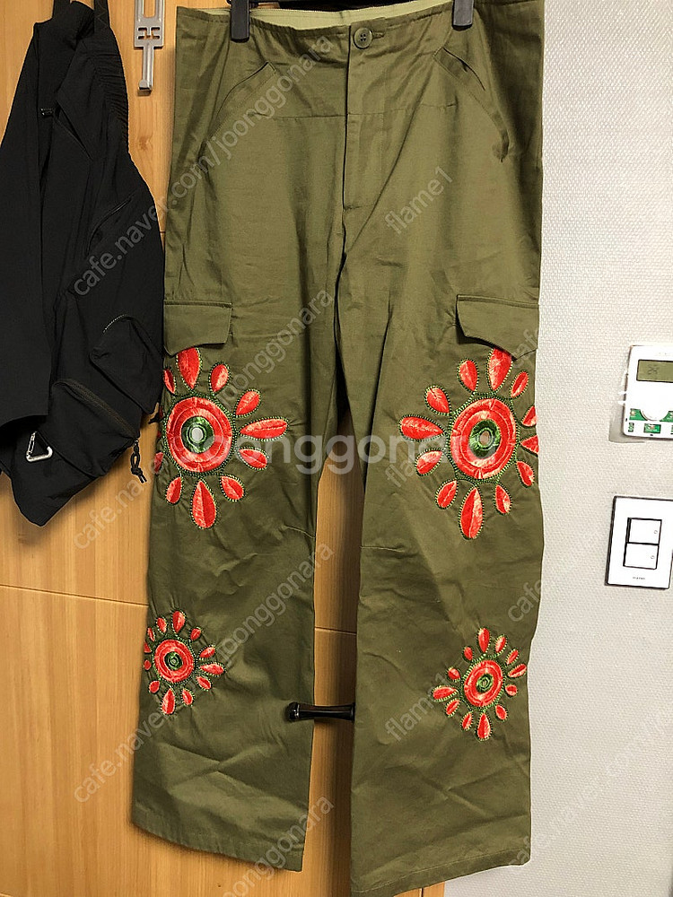 블루마블 플라워 팬츠--0