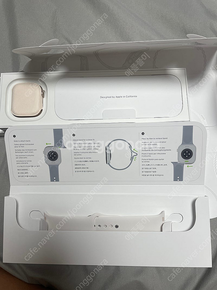새상품] 애플워치 10 로즈골드 42mm--1