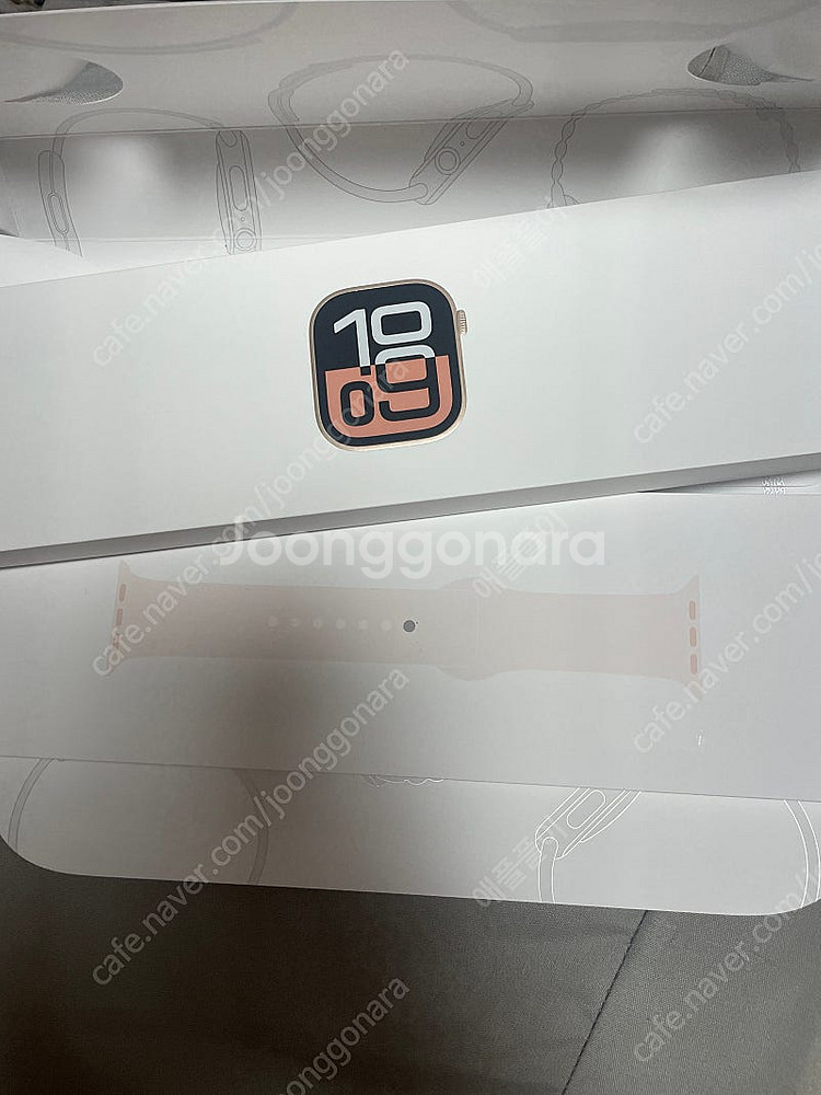 새상품] 애플워치 10 로즈골드 42mm--2