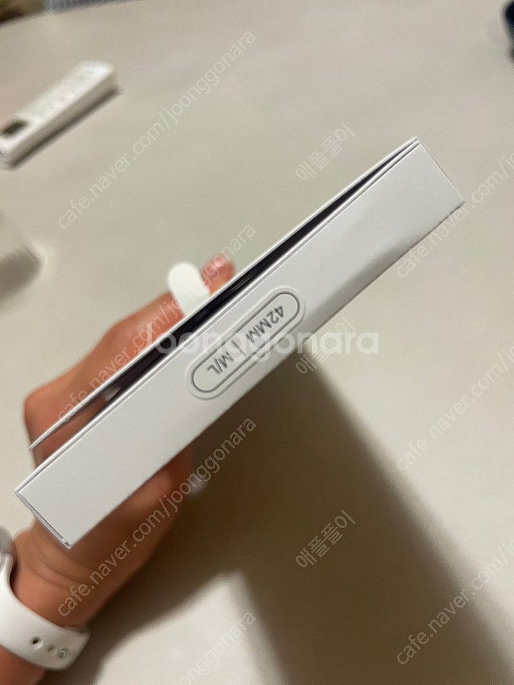 새상품] 애플워치 10 로즈골드 42mm--4