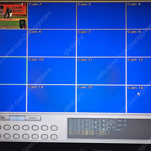 삼성 CCTV 녹화기 SRP-1610 DVR 팝니다