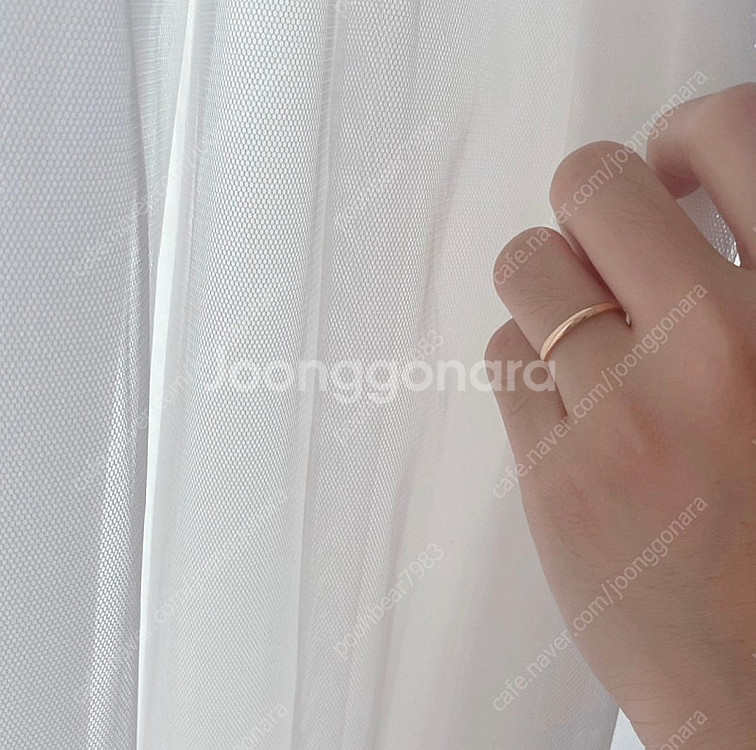 [티파니] 엘사 퍼레티 18k 로즈골드 반지--5