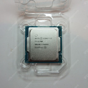 I7 11700 cpu 단품 판매합니다.