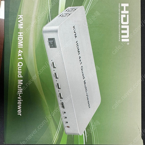랜스타 HDMI 4x1 KVM 스위치 멀티뷰어 새상품