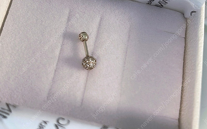 14k 다이아 피어싱--2