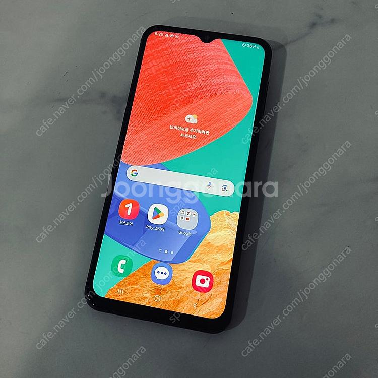 갤럭시 점프2 블루 128기가 무잔상S급 매우깨끗한기기 8만원 판매합니다!--0