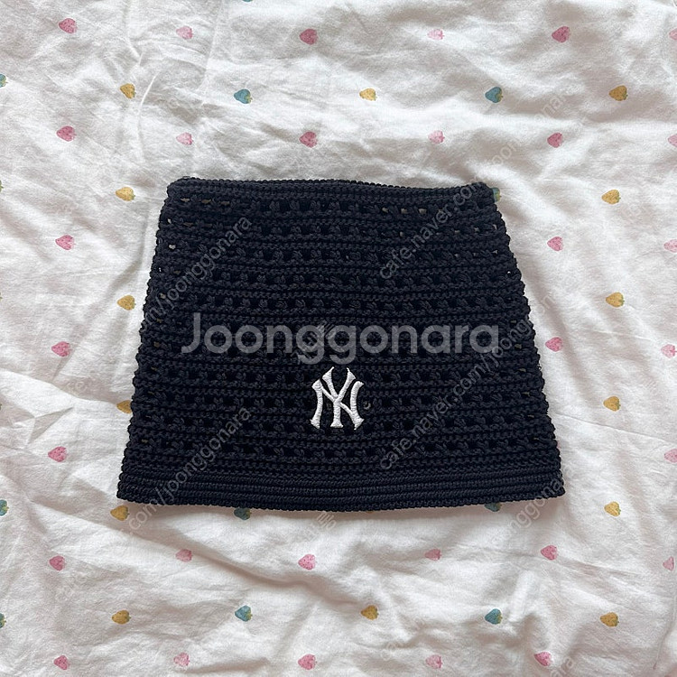 엠엘비 MLB 크로셰 미야옹 비니 블랙 | 마뗑킴 노스...--6