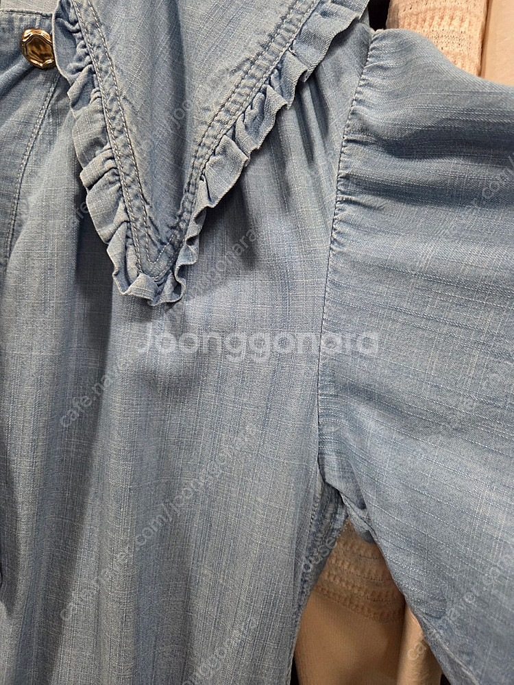 시스템 데님 원피스--4