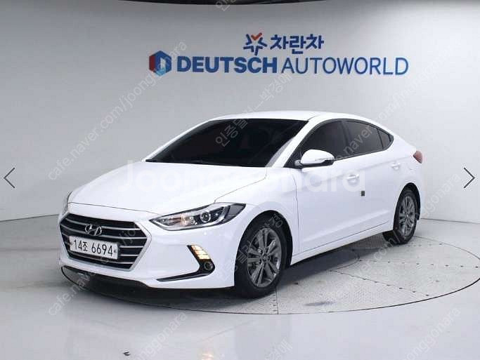 중고차 현대 아반떼AD 1.6 디젤 스마트 스페셜 부부...--0