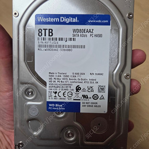 wd blue hdd 8tb 하드디스크