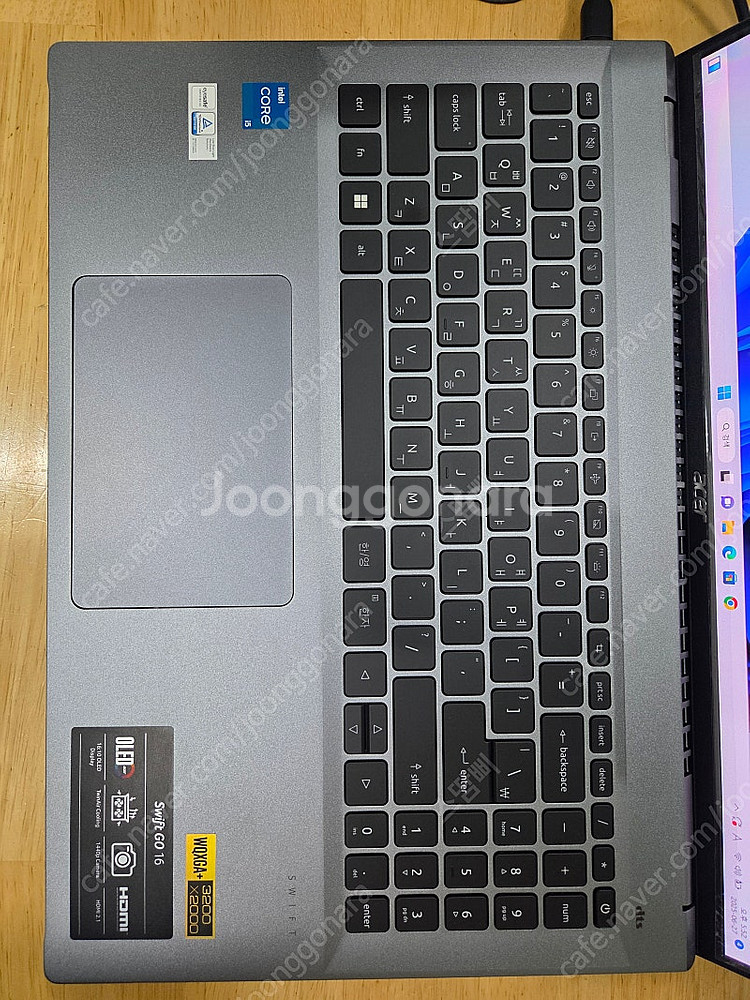 에이서 swift go 16 스틸 그래이 색상 노트북 ...--5