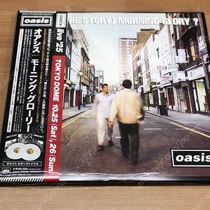 OASIS 오아시스 2집 LP 모닝글로리 일본한정 화이트바이닐 신품