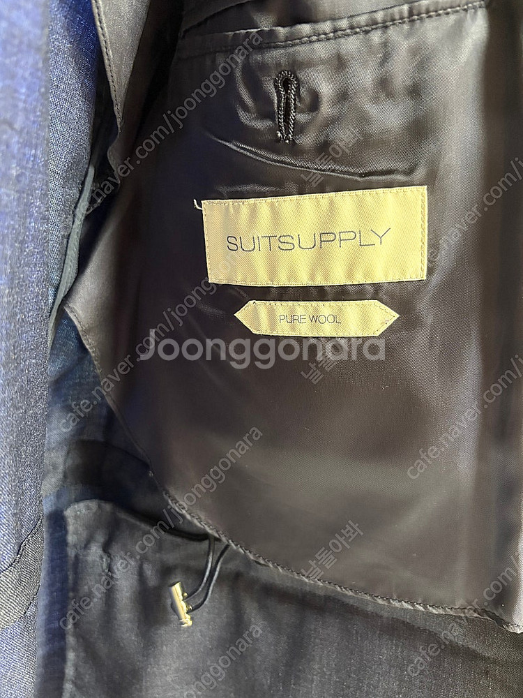 수트서플라이 네이비 자켓 2개 일괄 30만원--6