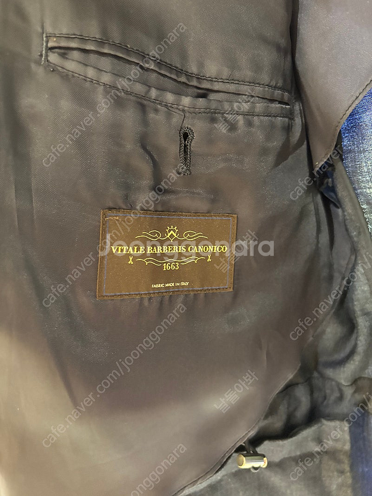 수트서플라이 네이비 자켓 2개 일괄 30만원--7